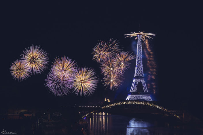 Feu d'artifice Tour Eiffel