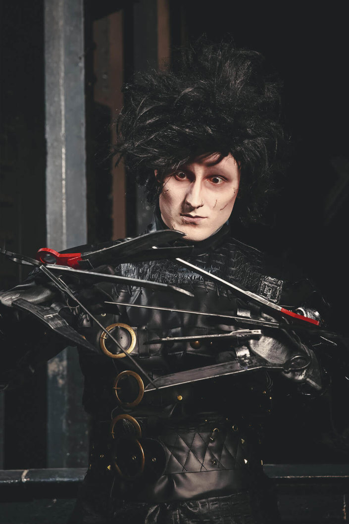 Makeup Edward aux mains d'argent