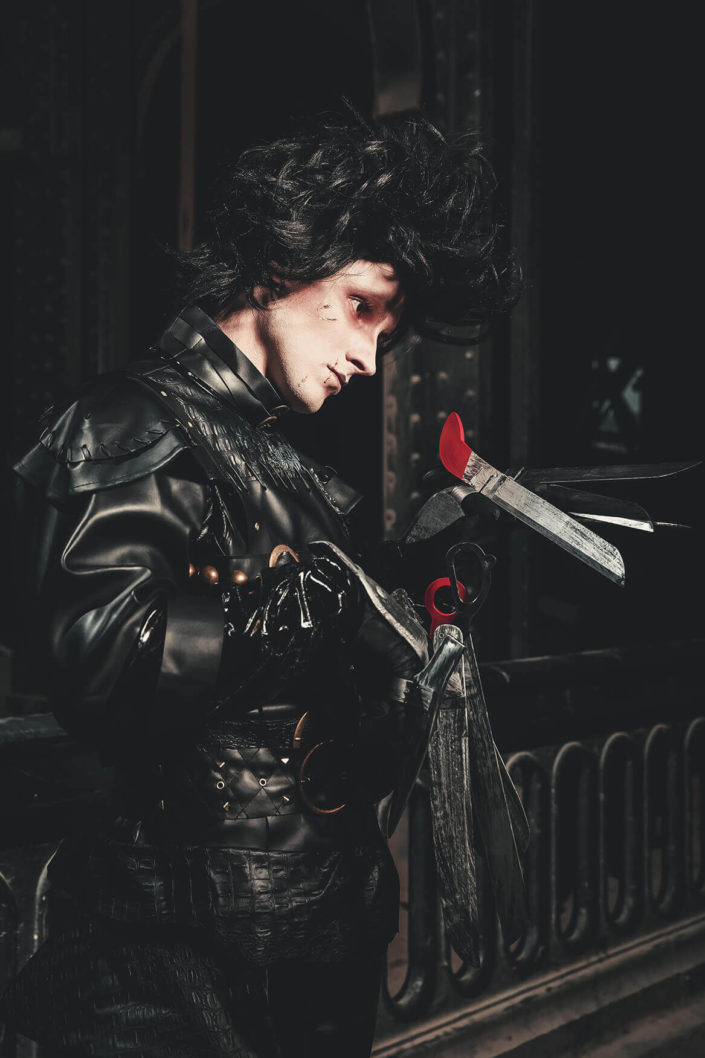 Makeup Edward aux mains d'argent