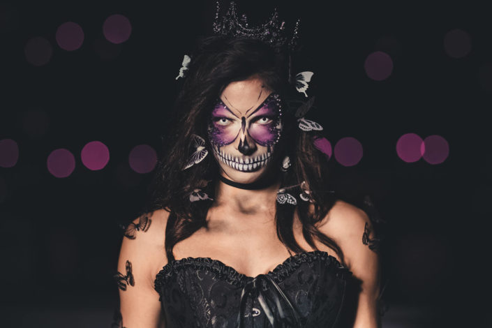 Makeup squelette